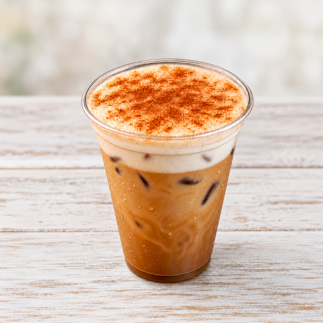 New Iced Pumpkin Cloud Latte.