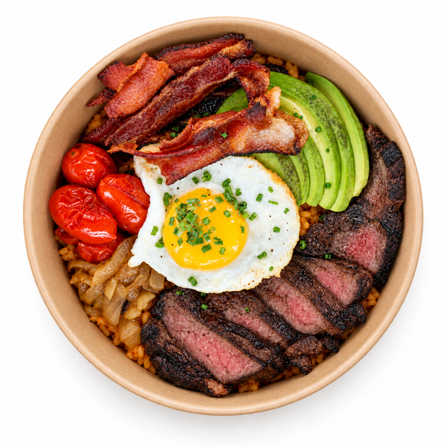 KIMCHI FRIED RICE.